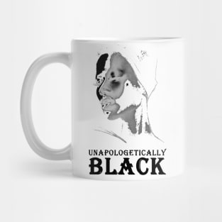 unapologetically black Mug